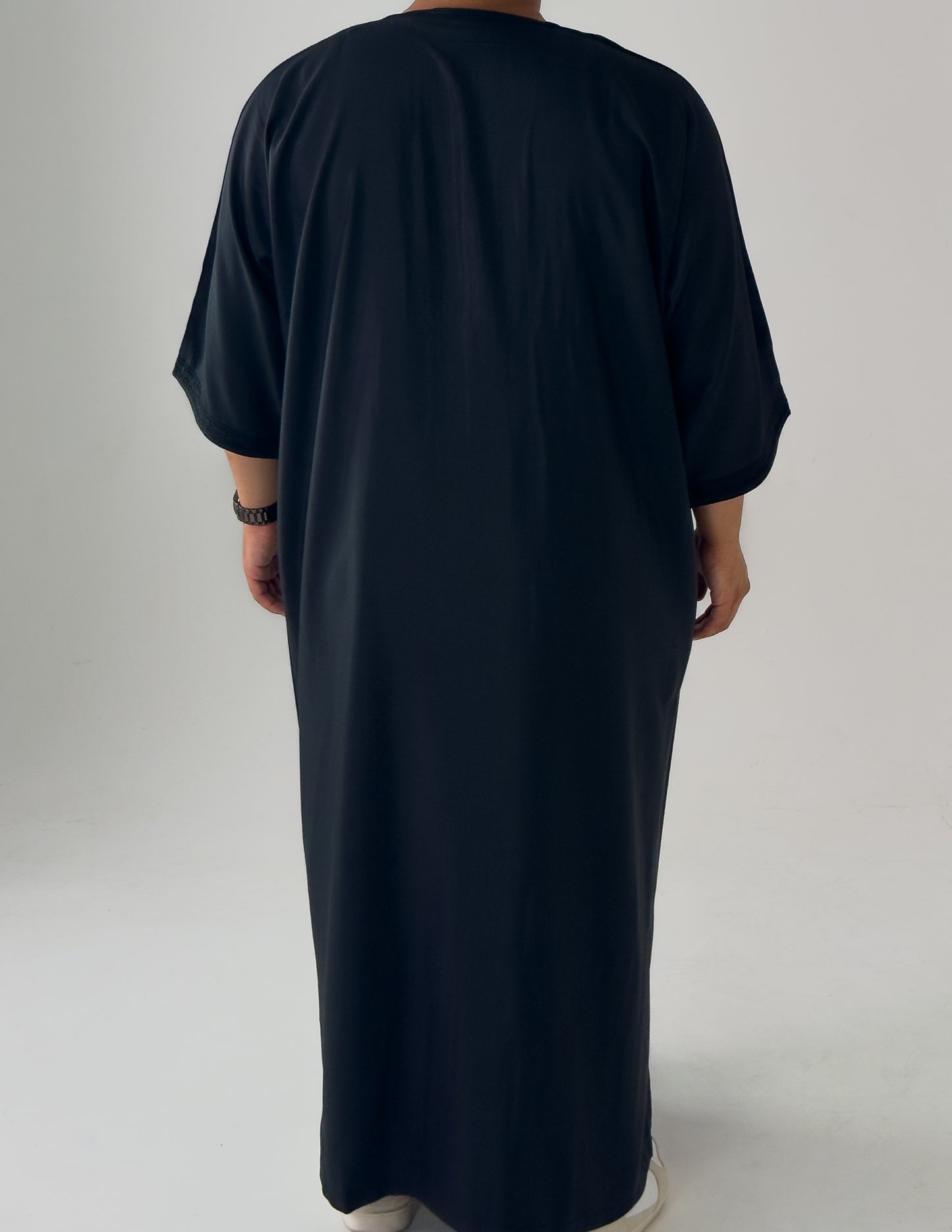 Black Moroccan Thobe As-Sarayah collection