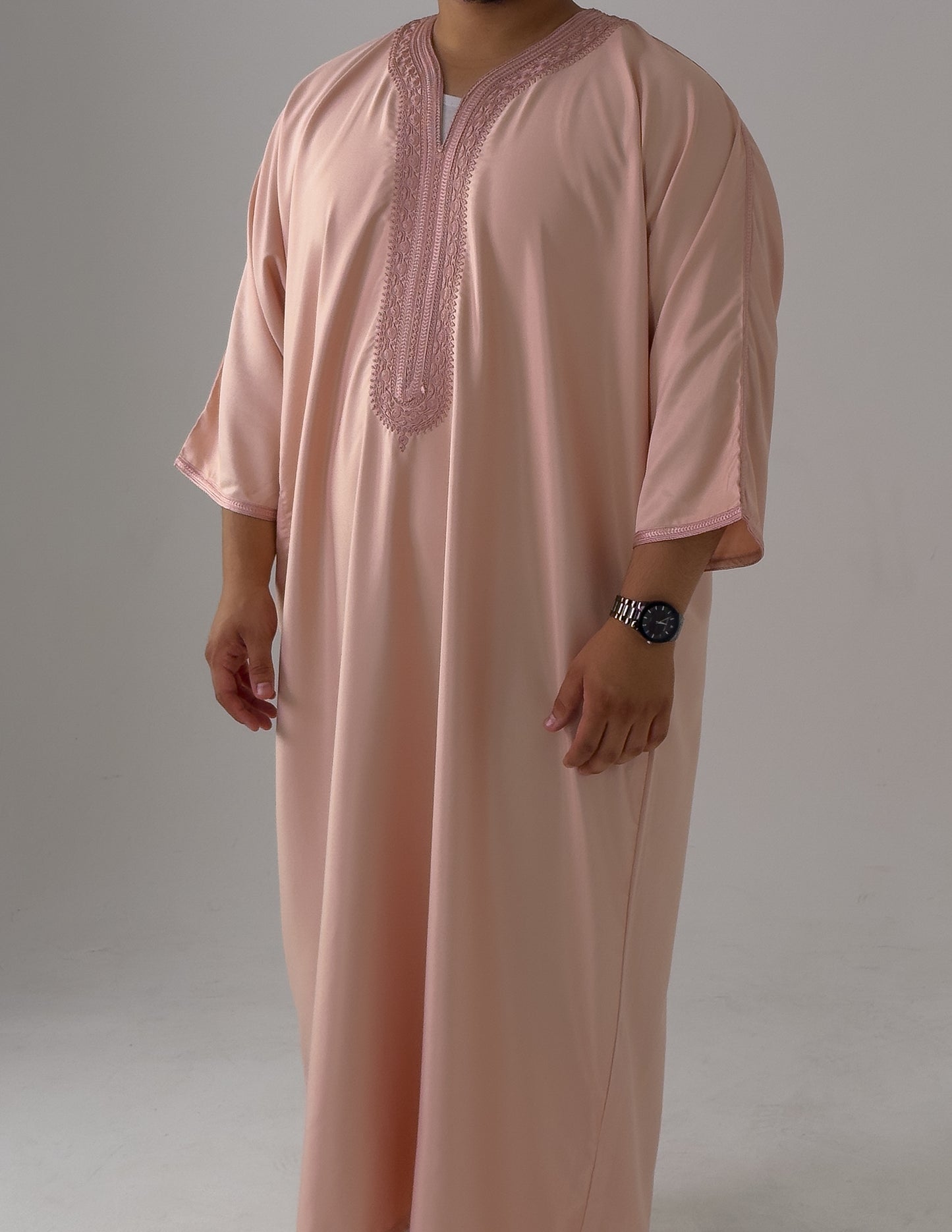 Pink Moroccan Thobe Al-Hadiyah Collection