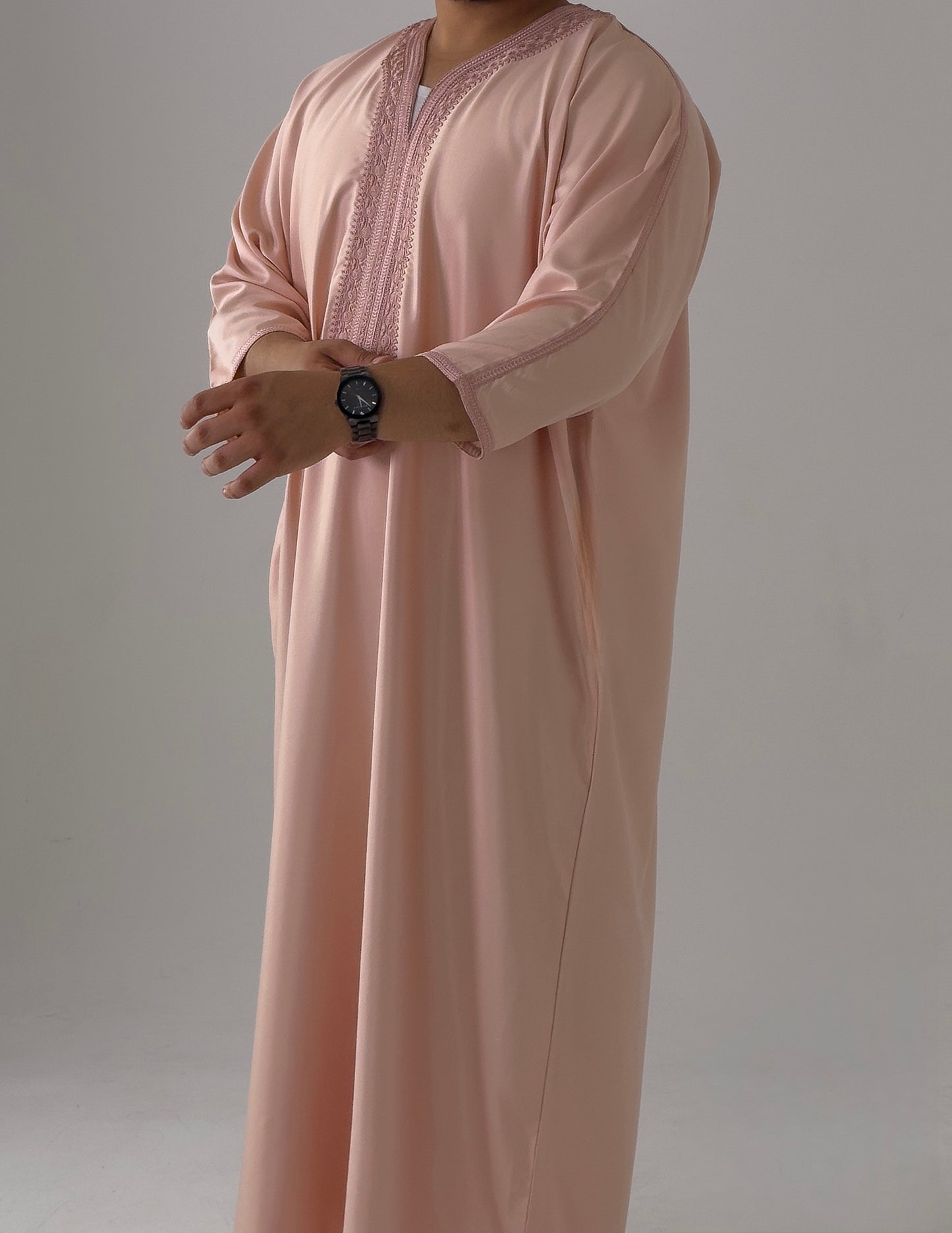 Pink Moroccan Thobe Al-Hadiyah Collection