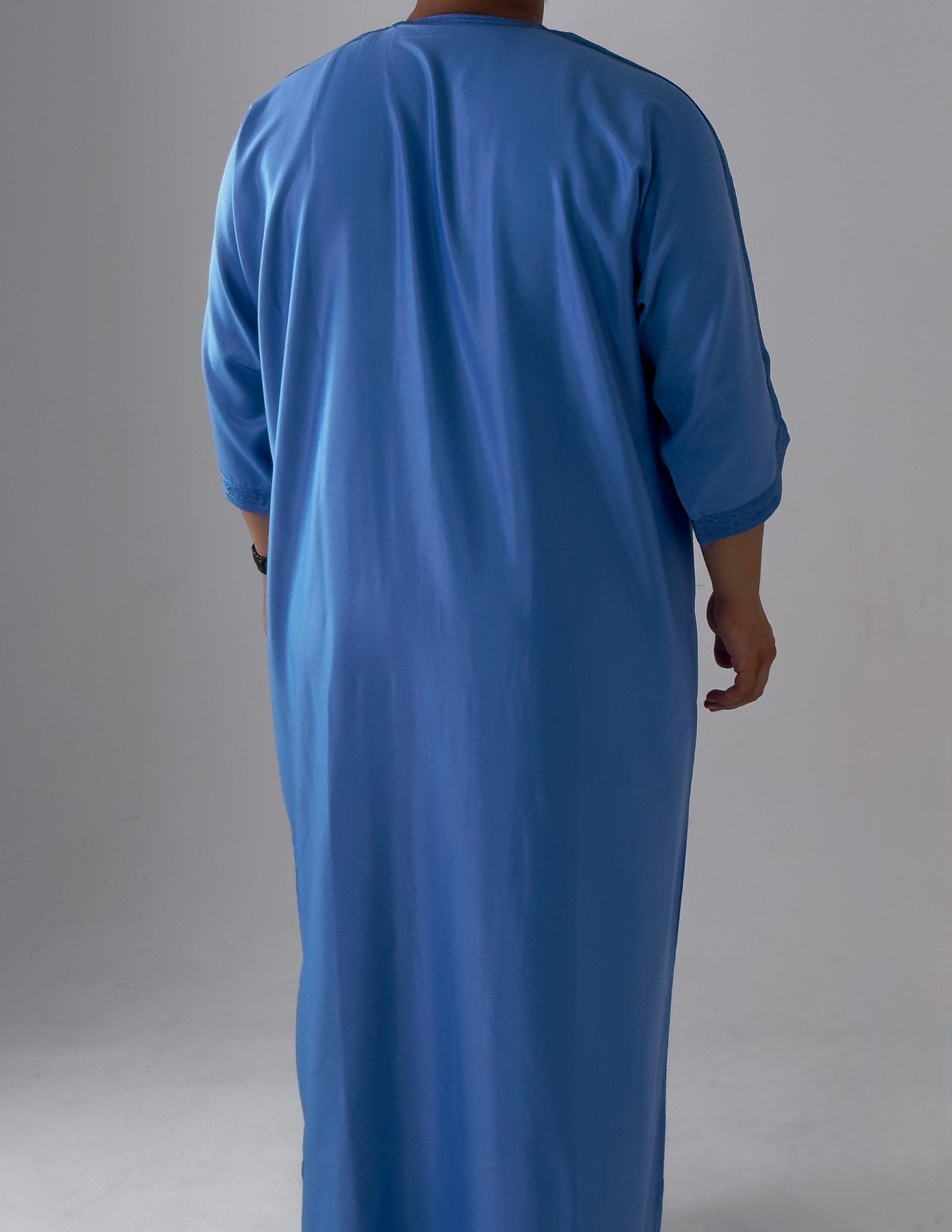 Ocean Blue Moroccan Thobe As-Sarayah Collection