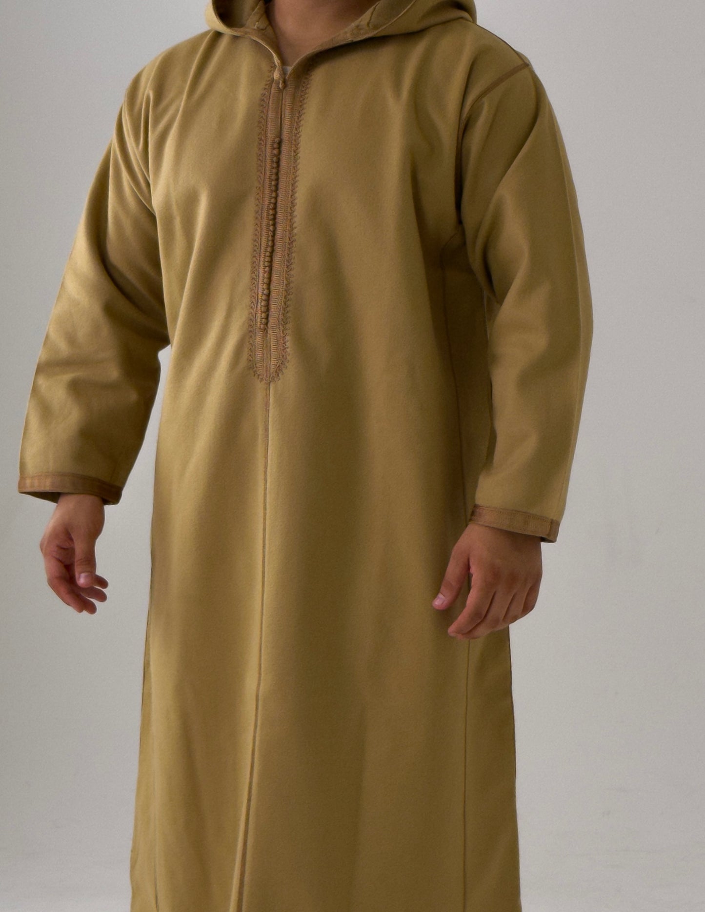 Camel Winter Moroccan Djellaba