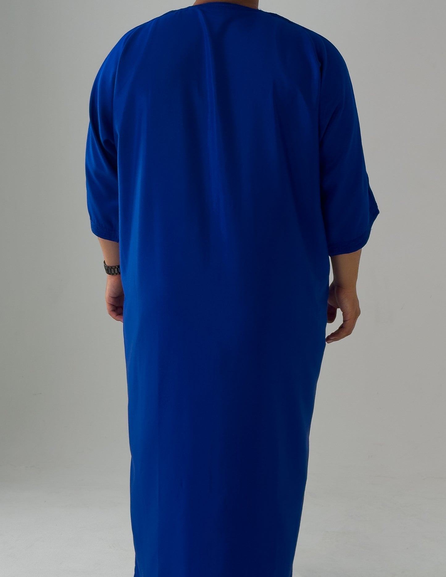Navy Blue Moroccan Thobe As-Sarayah collection