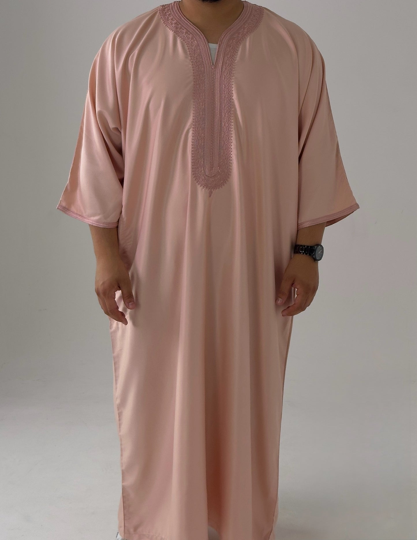 Pink Moroccan Thobe Al-Hadiyah Collection