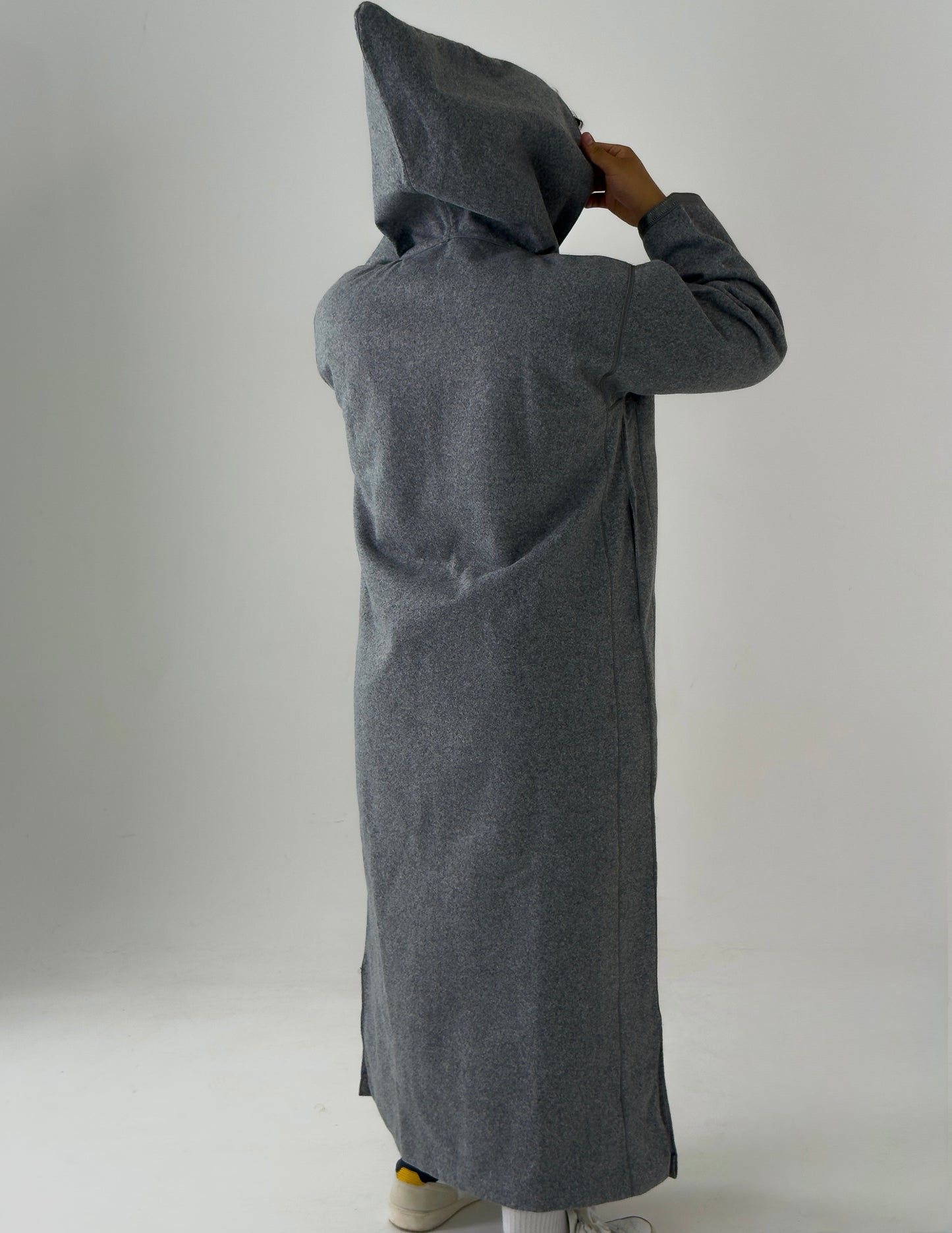 Grey Winter Moroccan Djellaba