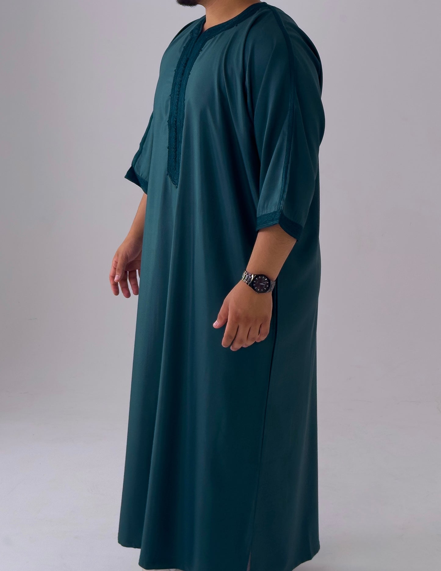 Forrest Green Moroccan Thobe As-Sarayah collection