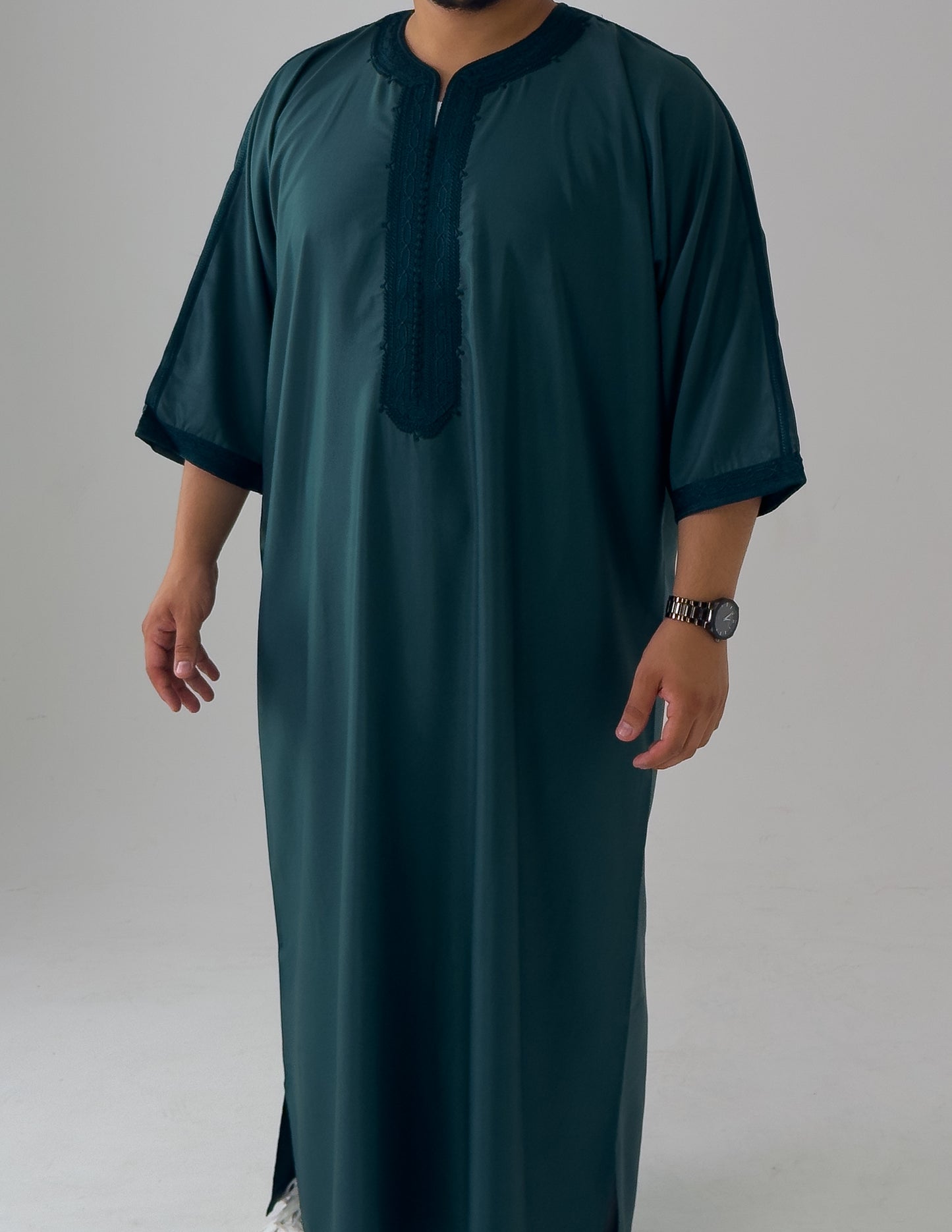 Forrest Green Moroccan Thobe As-Sarayah collection